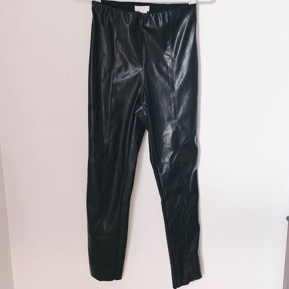 H&M Leather Leggings